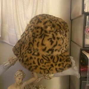 Fashion Nova Leopard Print Hat